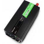 Green Cell PowerInverter LCD 12 V 500W/1000W čistá sinusoida | Zboží Auto
