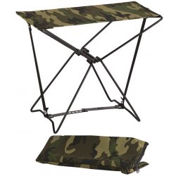 Rothco Skládací stolička Camp Woodland Camo