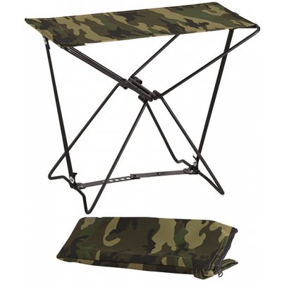 Rothco Skládací stolička Camp Woodland Camo – Zboží Mobilmania