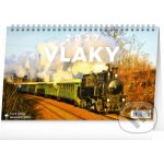 NOTIQUE stolní Vlaky 23,1 × 14,5 cm 2027 – Hledejceny.cz
