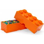 LEGO® Storage box 25 x 50 cm oranžová – Zboží Dáma