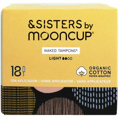 & Sisters Organické tampóny light 20 ks – Zboží Dáma