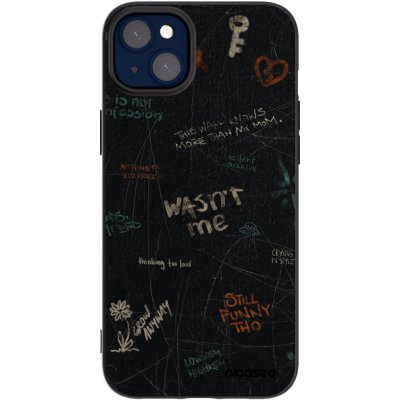 Picasee silikonový černý obal pro Apple iPhone 14 Plus - CONFESSION – Zboží Mobilmania
