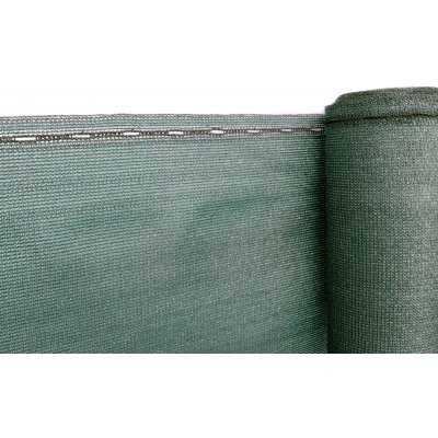 Stínící tkanina, zastínění 90%, výška 125 cm, zelená