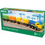 Brio World Nákladní vlak se třemi vagony – Zboží Mobilmania