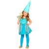 Dětský karnevalový kostým duhová víla modrý