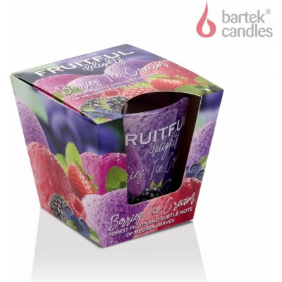 Bartek Candles FRUITFUL Berries Ice Cream 115 g – Zboží Mobilmania