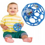 Bright Starts OBALL RATTLE 10cm modrá – Zbozi.Blesk.cz