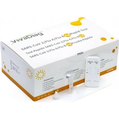 VivaDiag 3v1 Respirační multitest 25 ks – Sleviste.cz