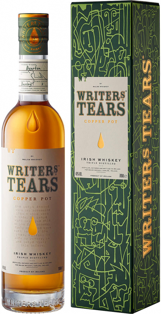 Writers Tears Copper Pot 40% 0,7 l (holá láhev)