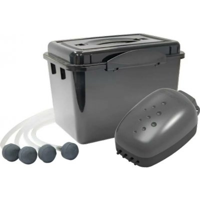 Vzduchovací sada s ochranným boxem - SuperFish Air Box 4 – Hledejceny.cz