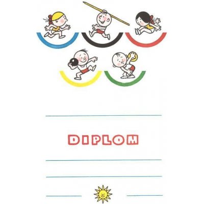 DD02m Diplom dětský – Zboží Dáma