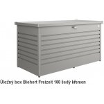 Biohort FreizeitBox 160HIGH šedý křemen metalíza – Sleviste.cz