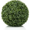 Květina Emerald Umělá zimostrázová koule UV zelená 28 cm