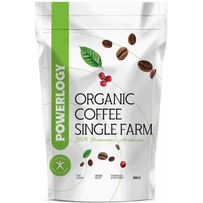 Powerlogy (Slovensko) Powerlogy – Organic Coffee Single Farm (250 g)