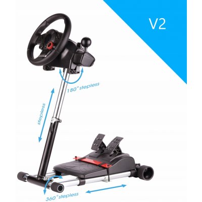Wheel Stand Pro, stojan na volant a pedály pro Thrustmaster SPIDER, T80/T100,T150,F458/F430, červený – Zboží Živě
