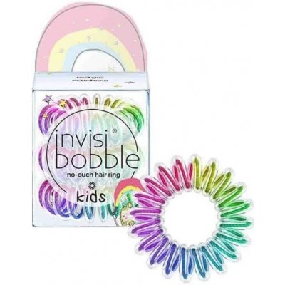 INVISIBOBBLE Original Kids Magic Rainbow 3ks - Spirálové gumičky do vlasů - duhové – Sleviste.cz