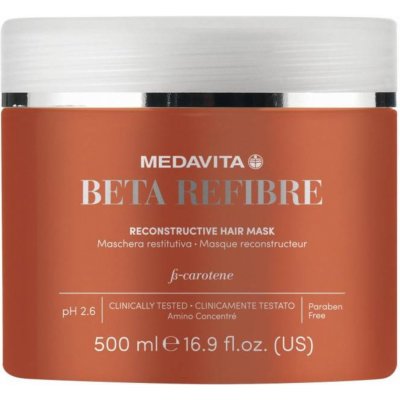 Medavita Beta Refibre Maska hloubkově obnovující a posilující s anti-age účinkem 500 ml – Hledejceny.cz