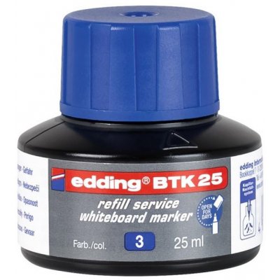 Inkoust tabulový BTK 25 pro popisovače Edding e363 modrá 25 ml – Zboží Živě
