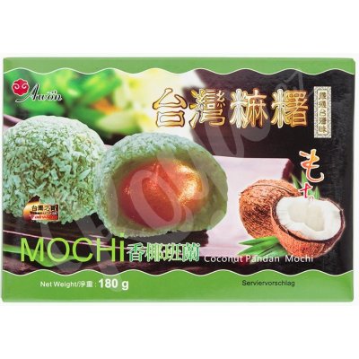 Awon Mochi kokosové s pandanovými listy 180 g – Hledejceny.cz