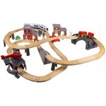 Kruzzel 22754 vláčkodráha na baterie 70 dílů 480 cm – Zboží Dáma