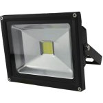 Solight LED venkovní reflektor, 20W, 1400lm, AC 230V, černá