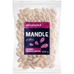 Allnature Mandle jádra loupaná pražená solená 500 g – Zbozi.Blesk.cz