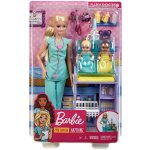 Barbie s pediatrem blond a hrací set – Zboží Mobilmania