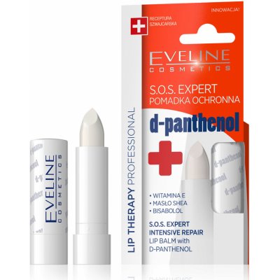 Eveline cosmetics Lip Therapy Ochranná pomáda na rty D-panthenol 4,5 g – Zboží Mobilmania