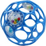 Bright Starts OBALL RATTLE 10cm modrá – Zbozi.Blesk.cz