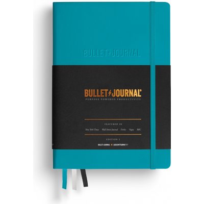 Bullet Journal Edition 2 Medium A5 Turqouise25 – Zboží Živě