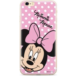 Pouzdro ERT Ochranné iPhone XS / X - Disney, Minnie 008 růžové