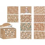 MFP 5550339 Dopisní obálka C6 vánoční KRAFT (mix) – Zboží Dáma