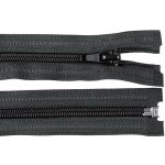 Pro Háčkování Spirálový zip No 5 dělitelný 40 cm černý – Hledejceny.cz