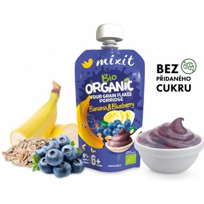 Mixit BIO kapsička Banán a Borůvka 66 g – Sleviste.cz