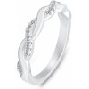 Prsteny Brilio Silver stříbrný prsten se zirkony RI100W