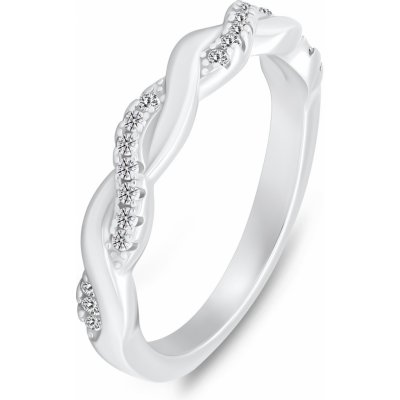 Brilio Silver stříbrný prsten se zirkony RI100W – Zboží Mobilmania