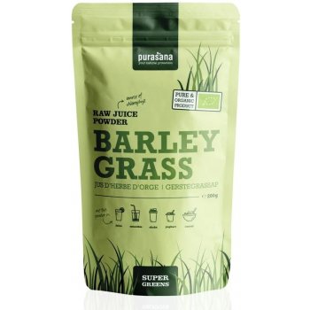 Purasana Barley Grass Raw Juice Powder BIO 200 g