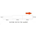 Niimbot A2K88218301 12,5 x 109 mm 65 ks bílé samolepicí štítky na kabely – Zboží Dáma