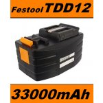 TopTechnology Festo Festool TDD12 12V 3300mAh Ni-MH - neoriginální – Zboží Mobilmania