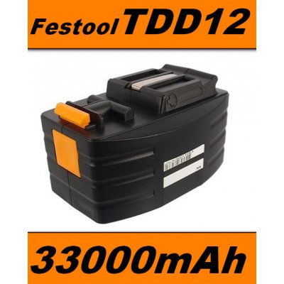 TopTechnology Festo Festool TDD12 12V 3300mAh Ni-MH - neoriginální – Zboží Mobilmania