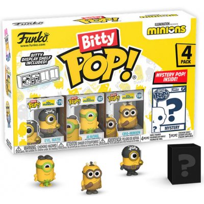 Funko Bitty Pop! Minions Series 1 4 pack – Zboží Dáma