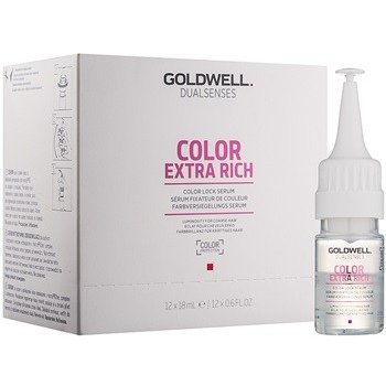 Goldwell Dualsenses Color Extra Rich sérum pro ochranu barvy a lesk vlasů Color Lock Serum – Color Protection 12x18 ml