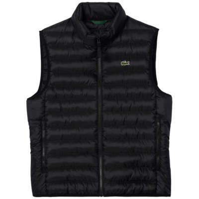 Lacoste Water Repellent Puffed černý – Zboží Dáma