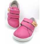 Pegres BF54 barefoot kožené tenisky růžové – Sleviste.cz