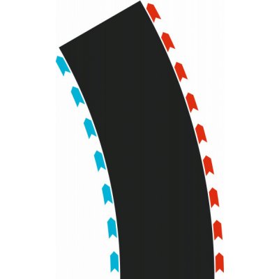 Carrera 52004 Zatáčky 60° 3x levá 3x pravá Hybrid – Zboží Mobilmania