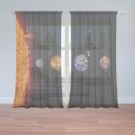 Sablio Záclony Planety a slunce: 2ks 150x250cm – Hledejceny.cz