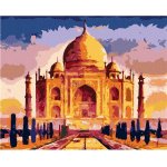 zuty Malování Podle Čísel Taj Mahal 80 x 100 Cm Plátno – Hledejceny.cz