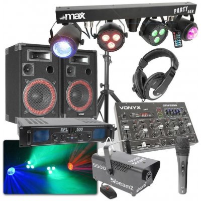 Max Complete 500W DJ Bluetooth Disco – Zboží Mobilmania