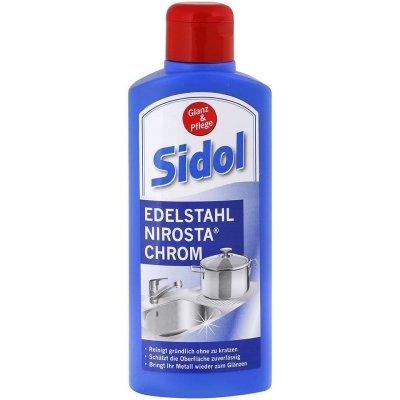 SIDOL prostředek na čistění ocele a chromu 250 ml – Zbozi.Blesk.cz